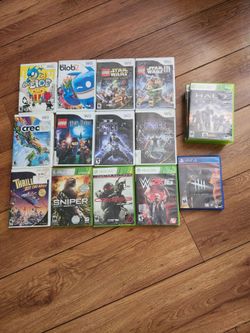 Wii, Xbox 360, PS4 Game Mega Bundle