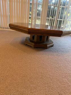 Free Large Oak Coffee Table