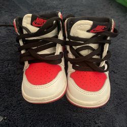 Jordan 1 High Kids Shoes Size 3c