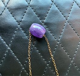 Tested- real jade barrel necklace