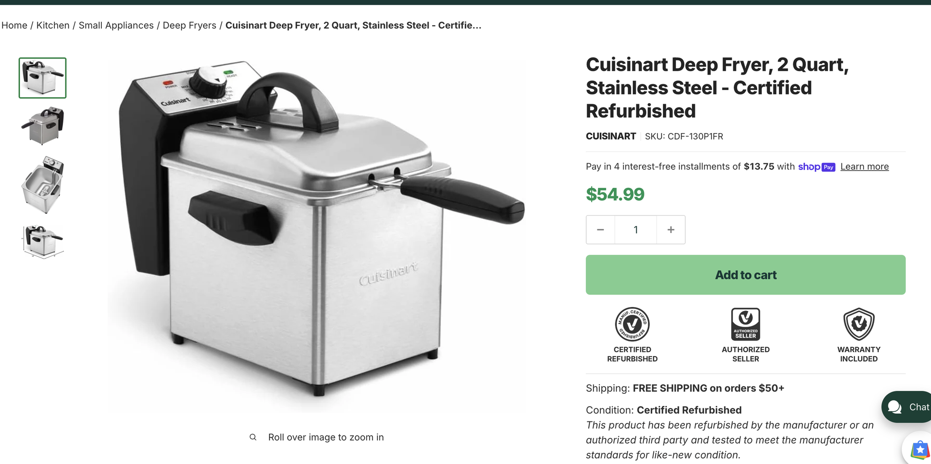 Cuisinart Deep Fryer