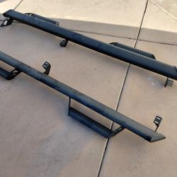 2018 - 2023 TOYOTA TACOMA PREDATOR RUNNING BOARD STEP SIDE SET PAIR GENUINE. Y9
