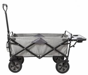 Collapsible Garden Utility Cart w Tray