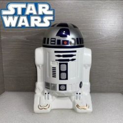 Star Wars R2-D2 Ceramic Coin Bank 8" tall (2015) Imported by F.A.B. Nice!