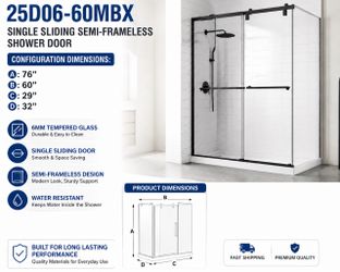 Glass Shower Door