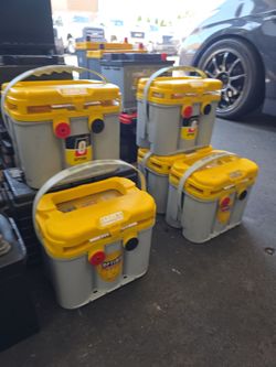 Optima Yellow Top Battery D34/78 Dual Purpose Deep Cycle AGM Car Truck Battery. Bateria de Gel Para Carro Camioneta

PRICE IS FIRM. Optima Yellow Top