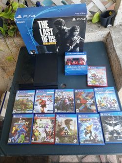 Box is extra $20!. Games are extra $20! Each or 3 for $50!? Or 7 for $100! Just Console New Conditions PS4 Playstation 4 500GB $120! With 1 Control