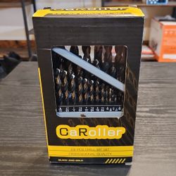 CaRoller 29-piece drill bit set (Black & Gold)