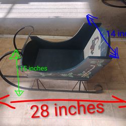 Solid Wood And Metal Frame