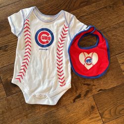Cubs Onesie W/ Bib