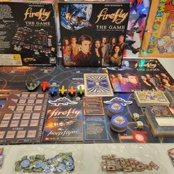 Firefly The Board Game Joss Whedon Gale Force Nine Clean w/ Unopened Card Packs 2013