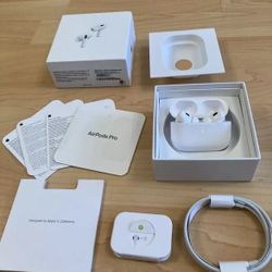 Airpods Pro 2nd Generation with Wireless Charging Case White (NEGOTIABLE) 