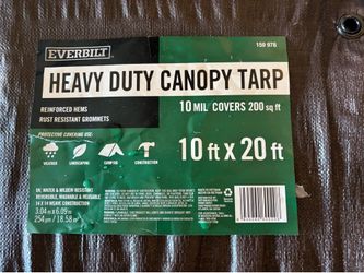 Heavy Duty Canopy Tarp