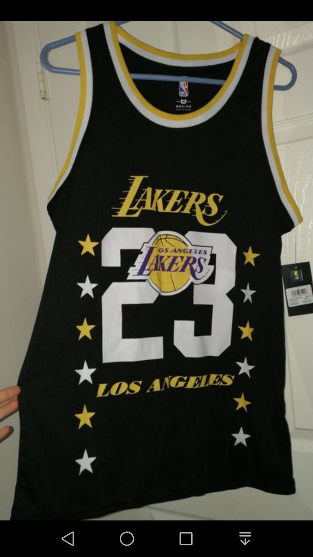 LeBron James Lakers Jersey Medium