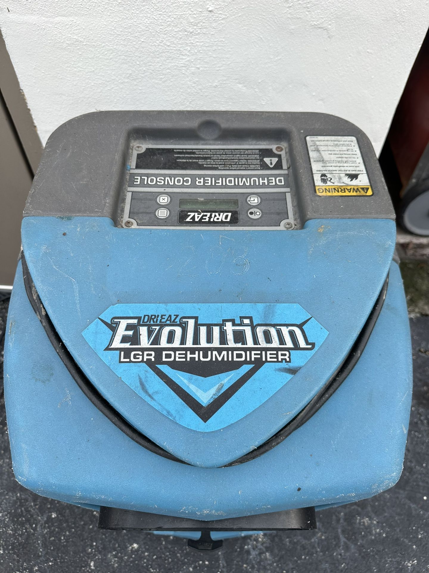 Dri Eaz Evolution LGR Dehumidifier F292 LGR 115V