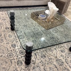 Heavy Glass Coffee Table