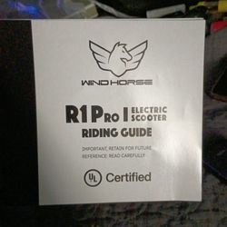 Wind Horse Scooter 