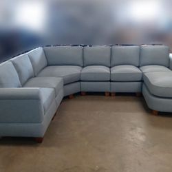 sectionalGreat offer on a 7-piece sectional sofa with wedge corner and bumper, only for 5 days! Take advantage!