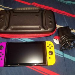 Nintendo Switch Console Charger And Case Only 
