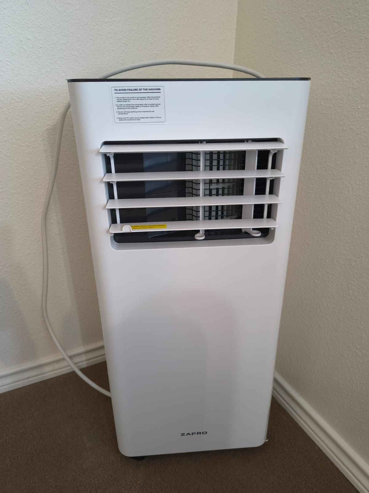 Portable Air Conditioner Zafro 10000 BTU