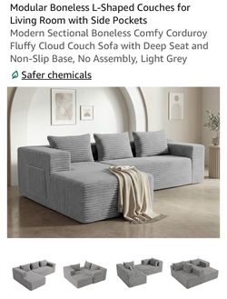 L shape sofa