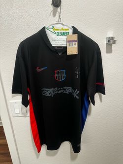 Brand New Nike FC Barcelona x Travis Scott Cactus Jack Jersey 2XL - New With Tags