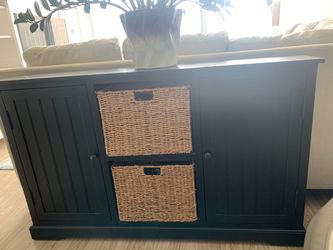 Black cabinet
