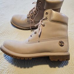 Pink Timberlands - Size 10 