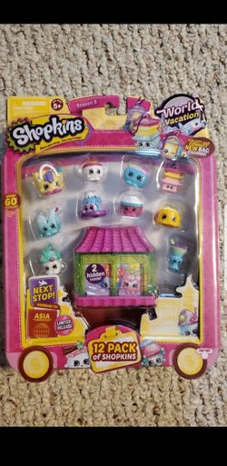 NEW Kids Shopkins 12 packs season 8 world vacation