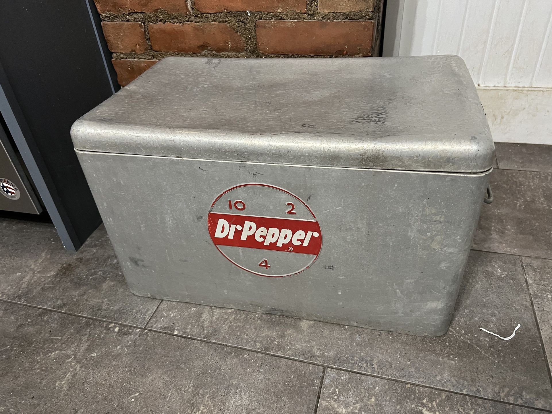 Vintage Dr.Pepper Cooler
