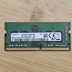Samsung 8GB DDR4 SODIMM RAM