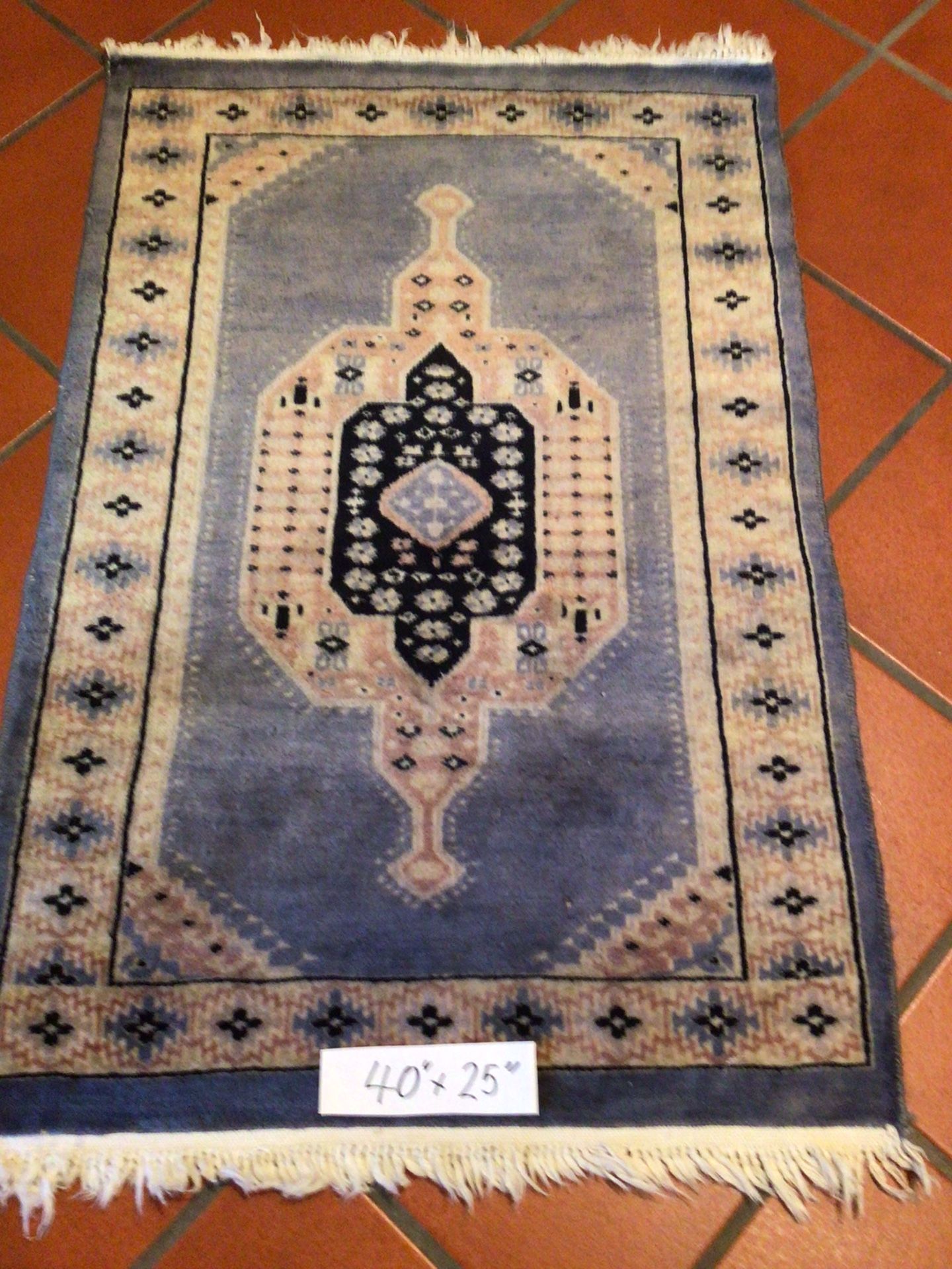 Vintage Oriental Handknotted Rug