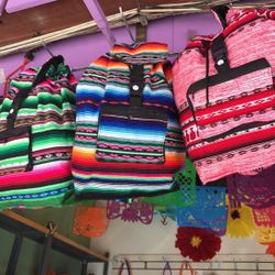 Mochilas Mexicanas De diferentes colores
