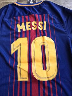 Nike FC Barcelona 17/18 Lionel Messi Jersey Small for Sale
