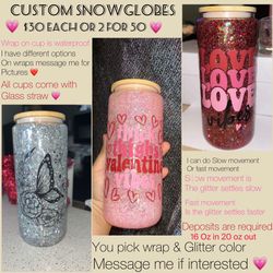 Custom Snowglobes 