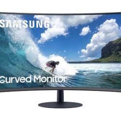 27 inch Samsung Curved Monitor Desktop Screen