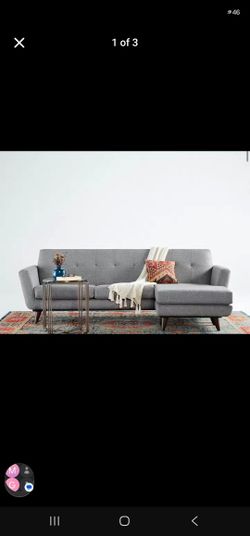 Joybird Hughes Reversible Sectional