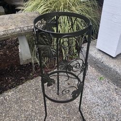 Partylite metal grape vine plant candle stand indoor or outdoors