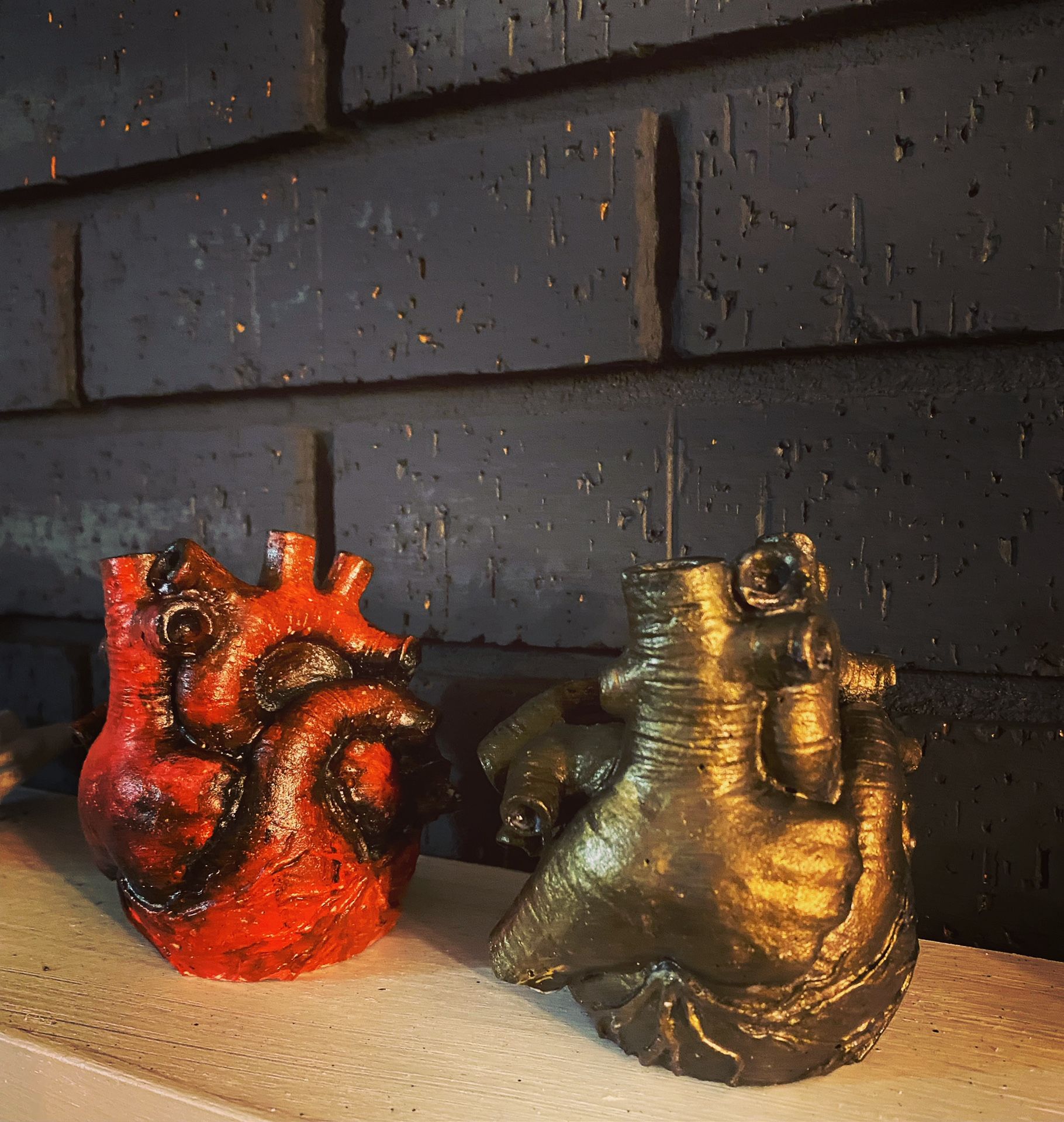 Heart Plant / Pen - Vase/ Pot