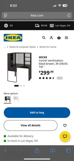 Free IKEA corner desk