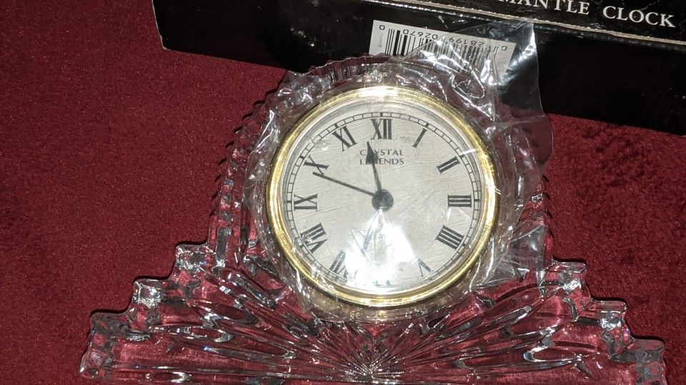 Crystal Legends Clock 