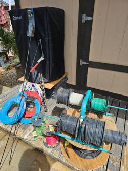 eletrical wire and tools various