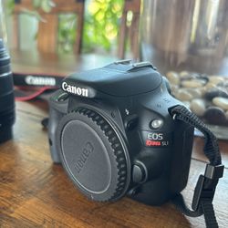Canon EOS Rebel SL1 DSLR Camera with 18-55mm Lens (Black)