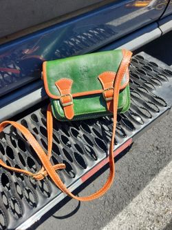 Vera Pelle Italian made crossbody handbag