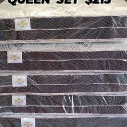 Queen Regular Mattress Set 