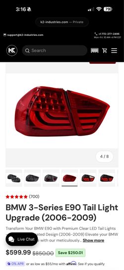 BMW LED Tail lights e90 2006-2009