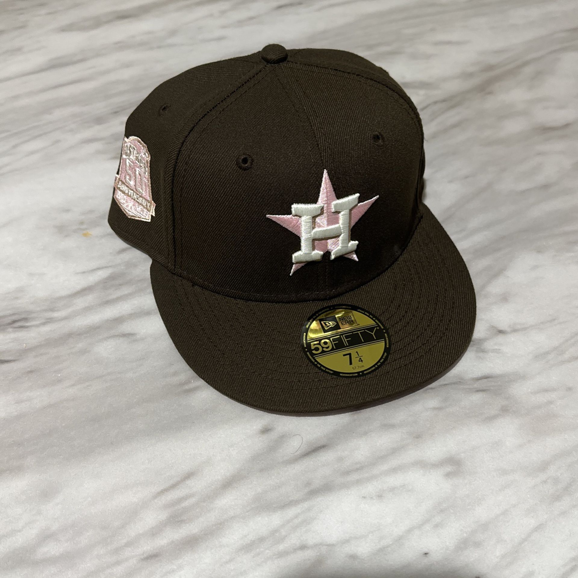 New Brown Houston Astro’s New Era Hat Pink Uv 