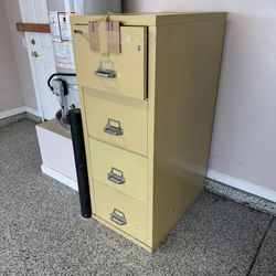 🔥 Fire King File Cabinet 
