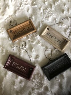 Rustic hanging decor - small