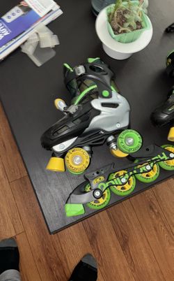 Skate Roller And Size Young